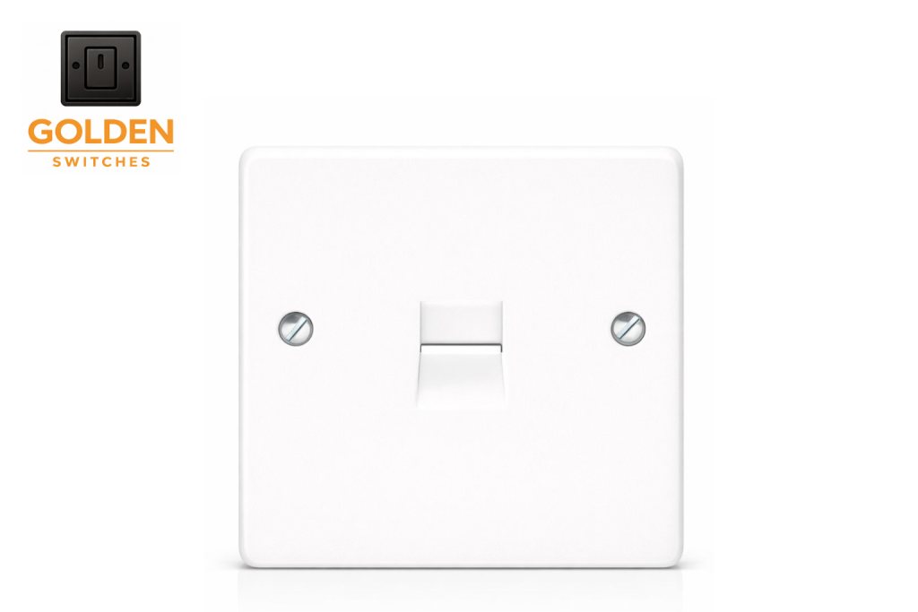 1 Gang Telephone Socket