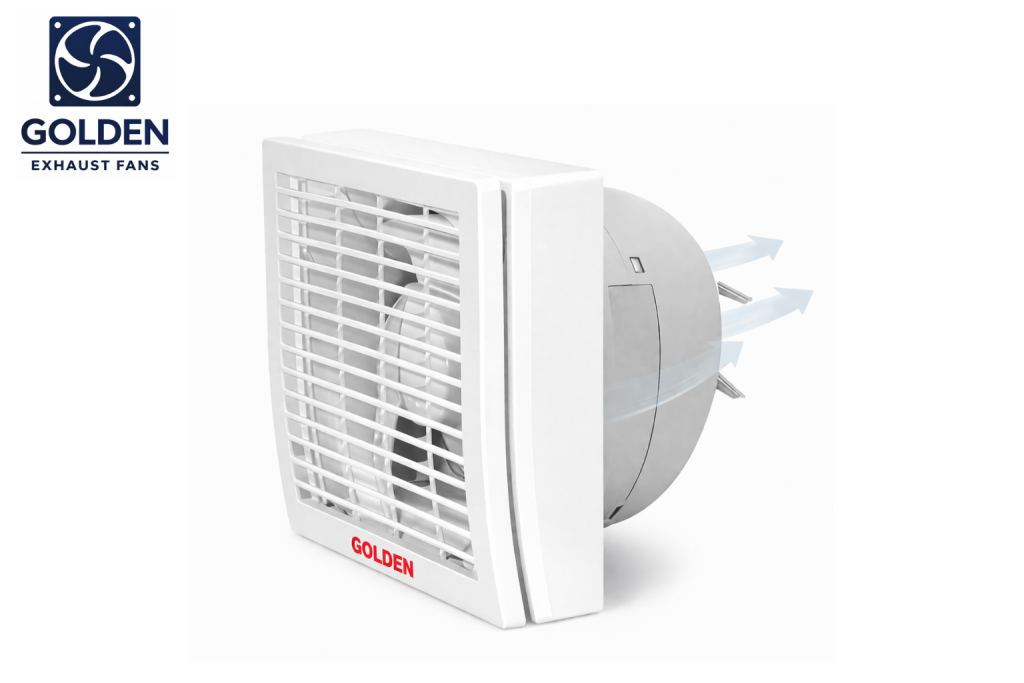 Square exhaust fan automatic