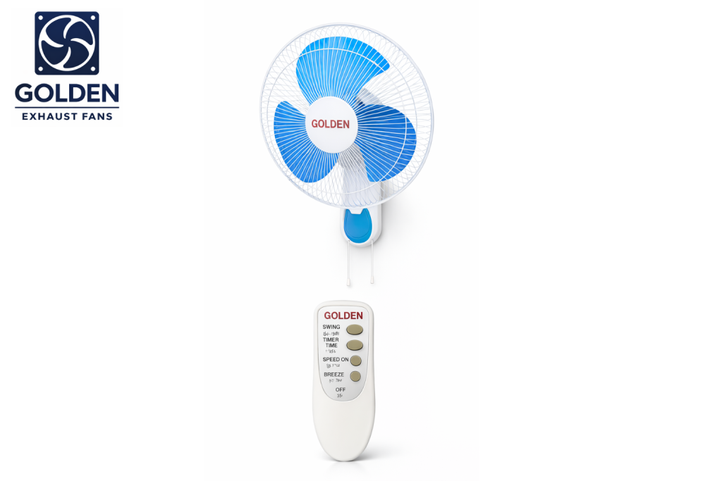 16" Wall Fan with metal blade and remote