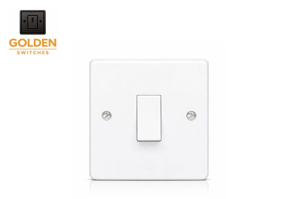 1 Gang 1 WAY SWITCH WHITE